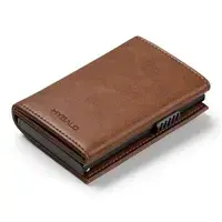 Foldable wallet MYBALO Carryx Brown Photo 2