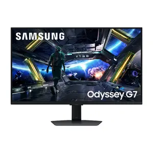 27" Samsung G70F LCD монитор 4K Ultra HD (3840×2160), IPS, 1 мс, USB 3.2-хаб, VESA, регулировка по высоте, чёрный