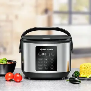 Рисоварка Rommelsbacher MRK 650 — 3 л, нержавеющая сталь, 600 Вт