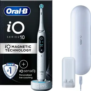 Electric toothbrush Oral-B iO Series 10 Eclipse Gold Special Edition — model 996402, color White