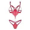 Obssessive Matildea crotchless bodysuit — red S/M Photo 3