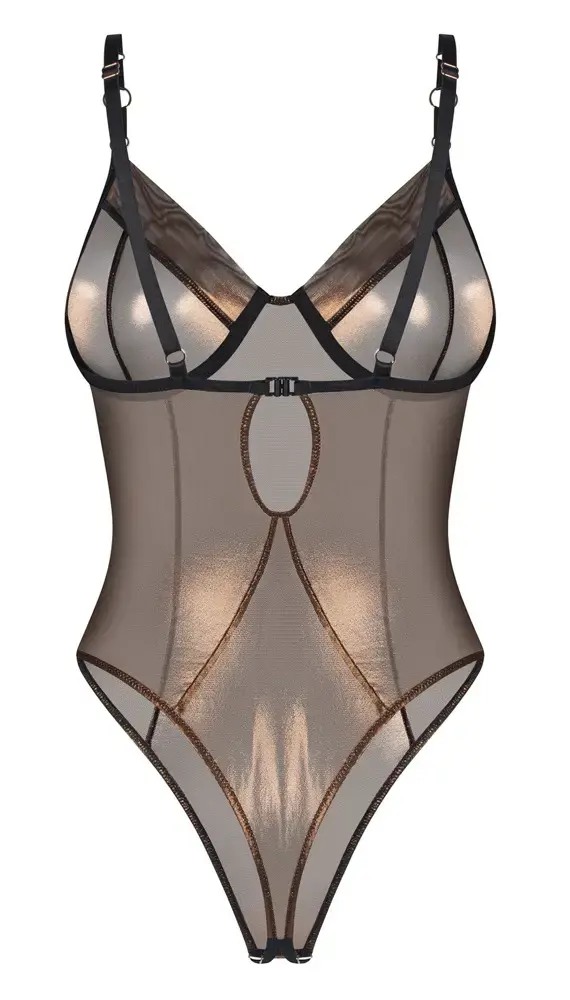 Obsessive Soranna crotchless bodysuit 2XL–3XL Photo 7