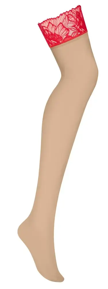 Чулки с подтяжками Obsessive OBS Stockings L/XL Photo 5
