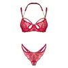 Obsessive Matildea OBS Set красный комплект S/M Photo 4