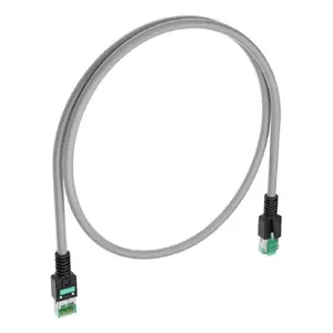 Сетевой кабель Fibrain XRP0300.GY420 Cat6a S/FTP серый 3 м RJ-45–RJ-45 с золотыми контактами