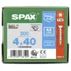 SPAX stainless steel screw 4 x 40 mm, 200 pcs Photo 3
