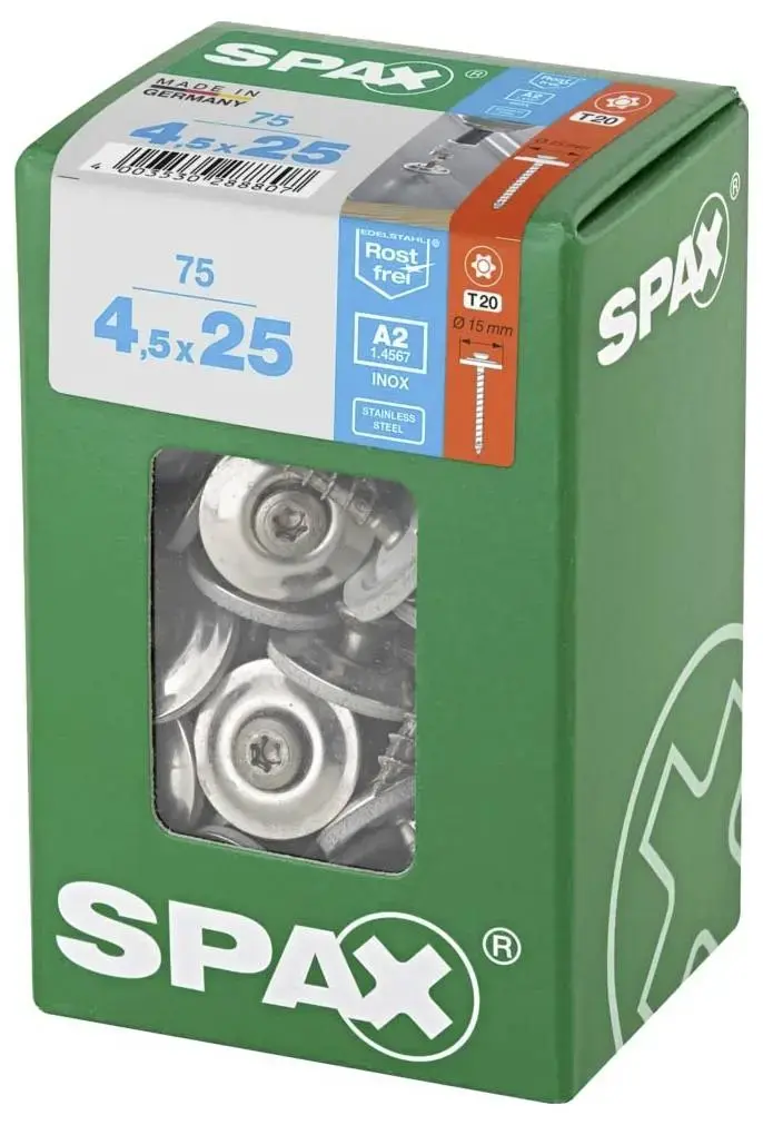 SPAX piederums 4587000450257 Photo 2