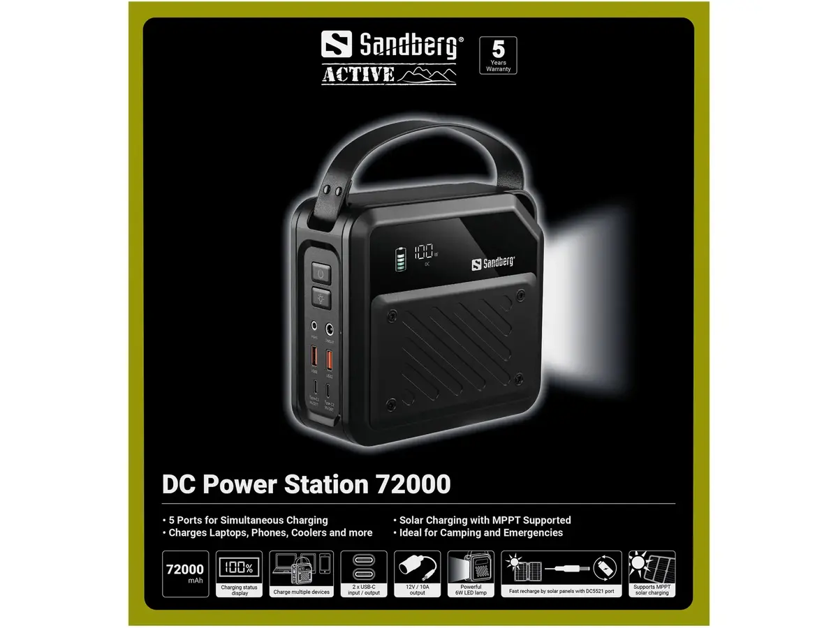 SANDBERG Sandberg DC Power Station 72000 Photo 8