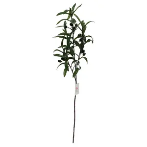 Artificial olive branch 76 cm ArtFlow — decorative stem for home and events