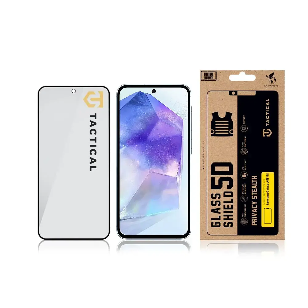 Tactical Glass Shield Privacy Stealth 5D priekš Galaxy A55 5G Photo 2