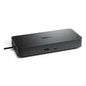Docking station Dell WD25TB4 — wired Thunderbolt 4, 130W USB Power Delivery, 2.5Gb Ethernet, 6144x3456 max, black