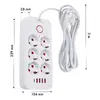 Сетевой удлинитель MACLEAN MCE391 W — 6 розеток, 5 USB Photo 6