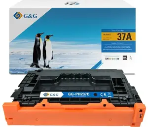 Toneris g   g saderīgs ar HP 37A / CF237A, melns, nomaiņa LaserJet printeriem