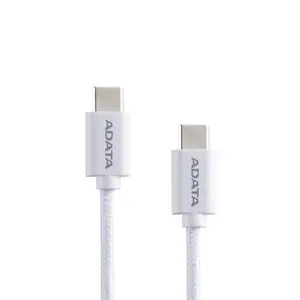 USB-C to USB-C cable ADATA CACC-200PN-WH, USB 2.0, 2 m, white