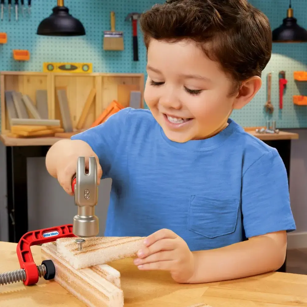 Rotaļu āmura un naglu komplekts little tikes Creative Construction Photo 2
