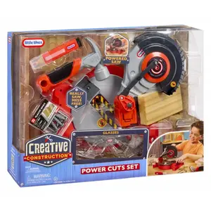 Игровой набор little tikes Creative Construction Power Cuts Set — строительный набор для ролевых игр детей