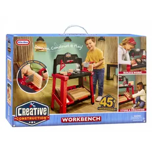 Детская мастерская Little Tikes Creative Construction Workbench — игровой верстак с инструментами и аксессуарами