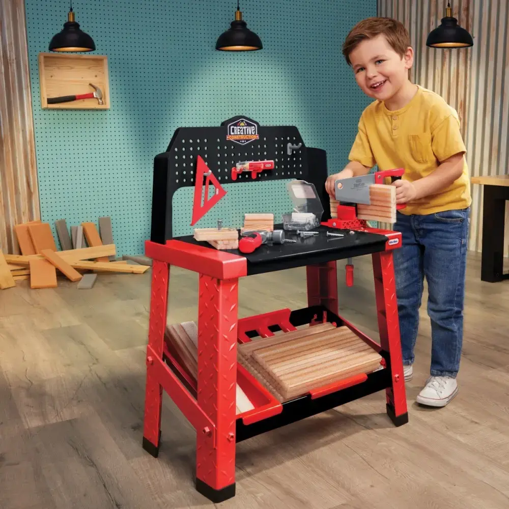 Игровой верстак Little Tikes Creative Construction Workbench Photo 3