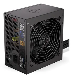 Блок питания ENDORFY Vero L6 550 Вт ATX 24-pin 80 PLUS Bronze, 120 мм вентилятор, чёрный