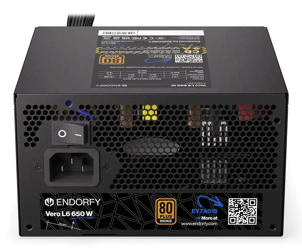 ENDORFY Vero L6 650 Вт ATX блок питания Photo 10