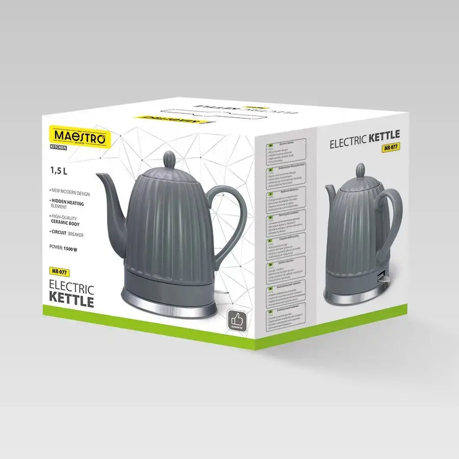 Maestro MR-077 tējkanna 1,5 l 1500 W Photo 8