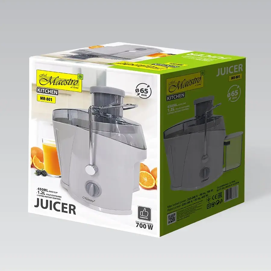 Maestro MR-801 centrifugal juicer 700W Photo 4