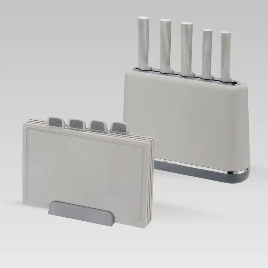 Maestro MR-1412-GREY knife and cutting board set Photo 2