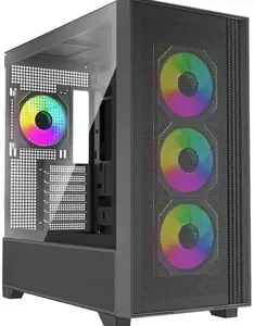 Xilence Flux X916.ARGB, Tower Case, Black, Tempered Glass