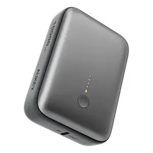 Power bank Xtorm AUKEY 157000 10000 mAh, USB-C un USB-A, Power Delivery 15 W, pelēks