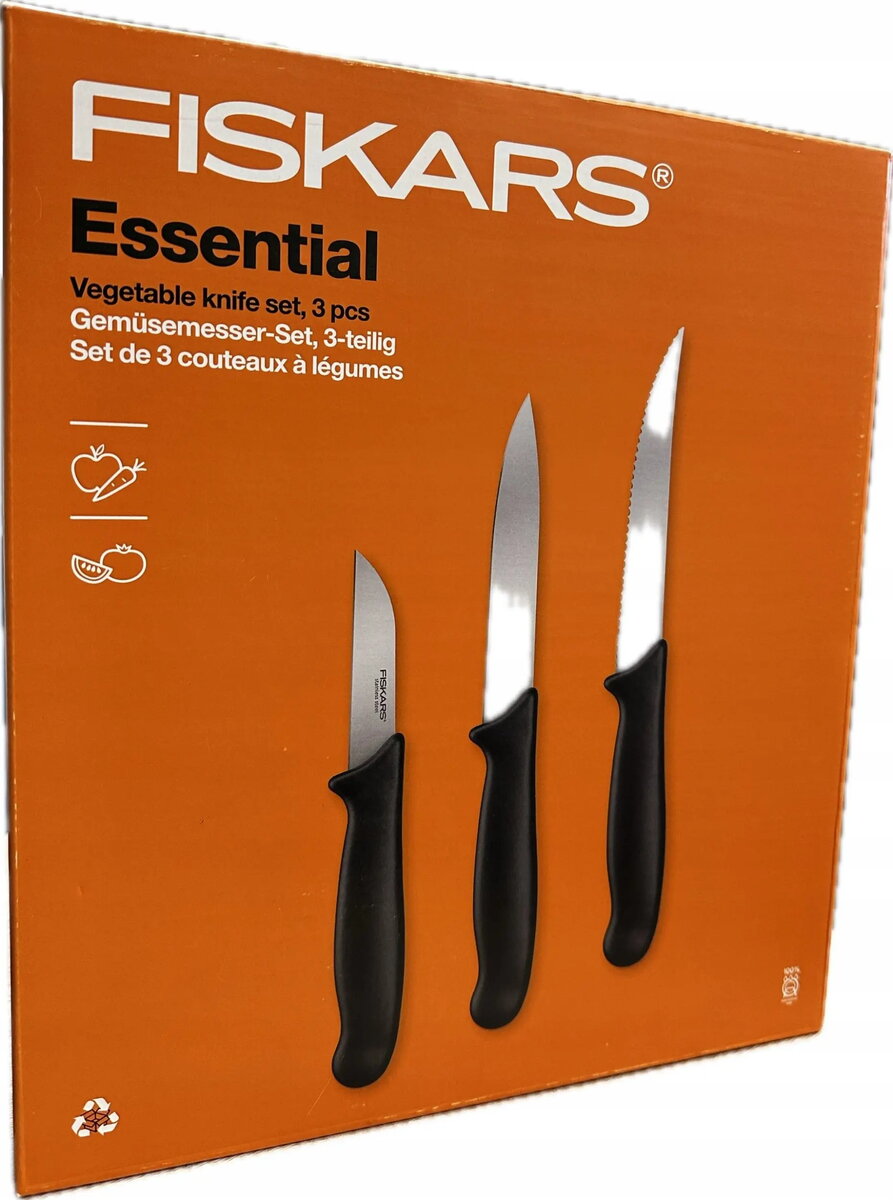 Dārzeņu nazi komplekts Fiskars Essential —