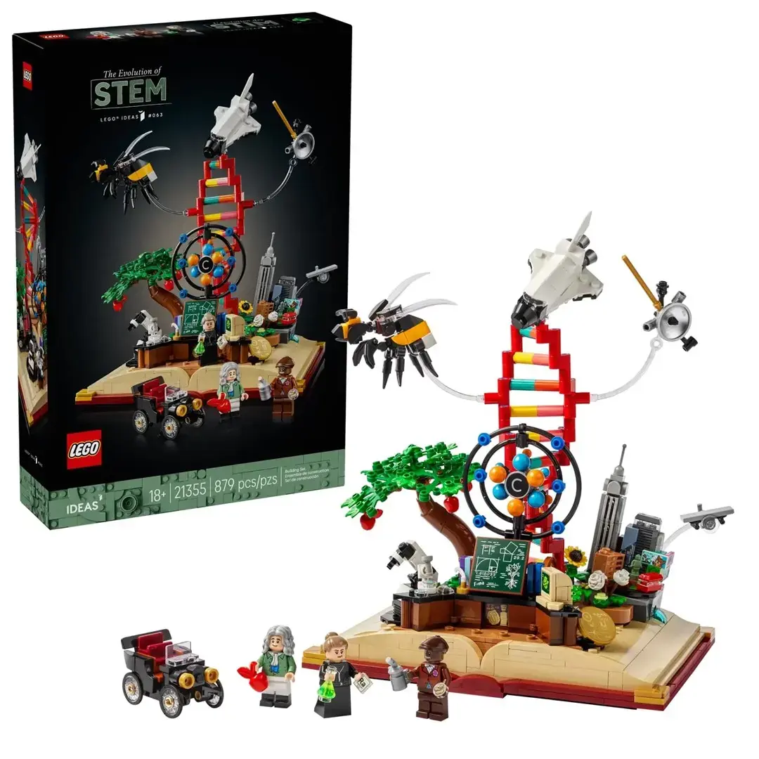 LEGO Ideas 21355 — Ewolucija precīzo priekšmetu Photo 12