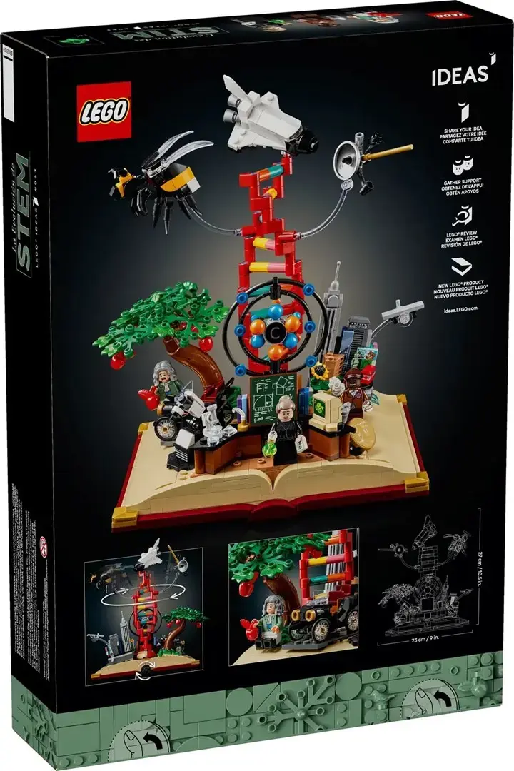 LEGO Ideas 21355 — Ewolucija precīzo priekšmetu Photo 13