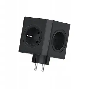 Power distribution adapter Plastrol Rozgałeźniki 5x2p+Z Schuko — 5 outlets with grounding