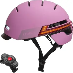 Helmet Livall Neo Smart city helmet Bluetooth LED SOS, size M, pink (BH51NEO-M-PNK)