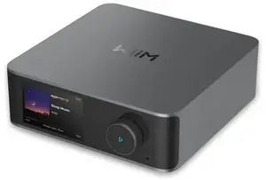 Медиаплеер WiiM Ultra LPWIU — Wi‑Fi, выход RCA, питание 100–240 В, 200×211×72 мм, серый