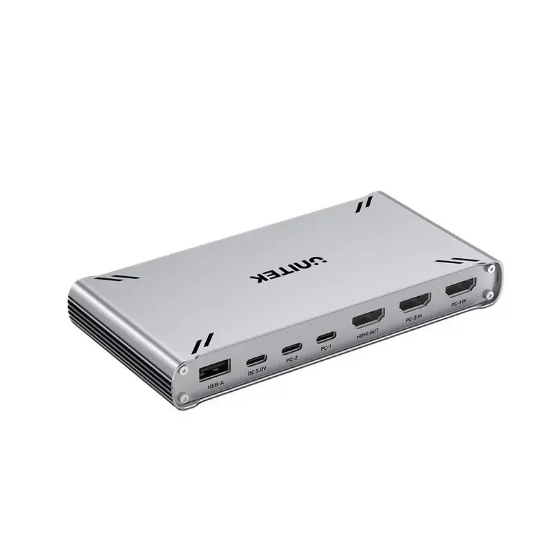 KVM switch Unitek D1118AGY01-EU USB-C 10Gbps Photo 5