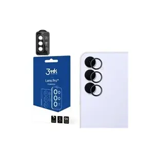 Lens protection film 3MK Lens Protection Pro Black for Samsung Galaxy S25 FE — camera lens protector
