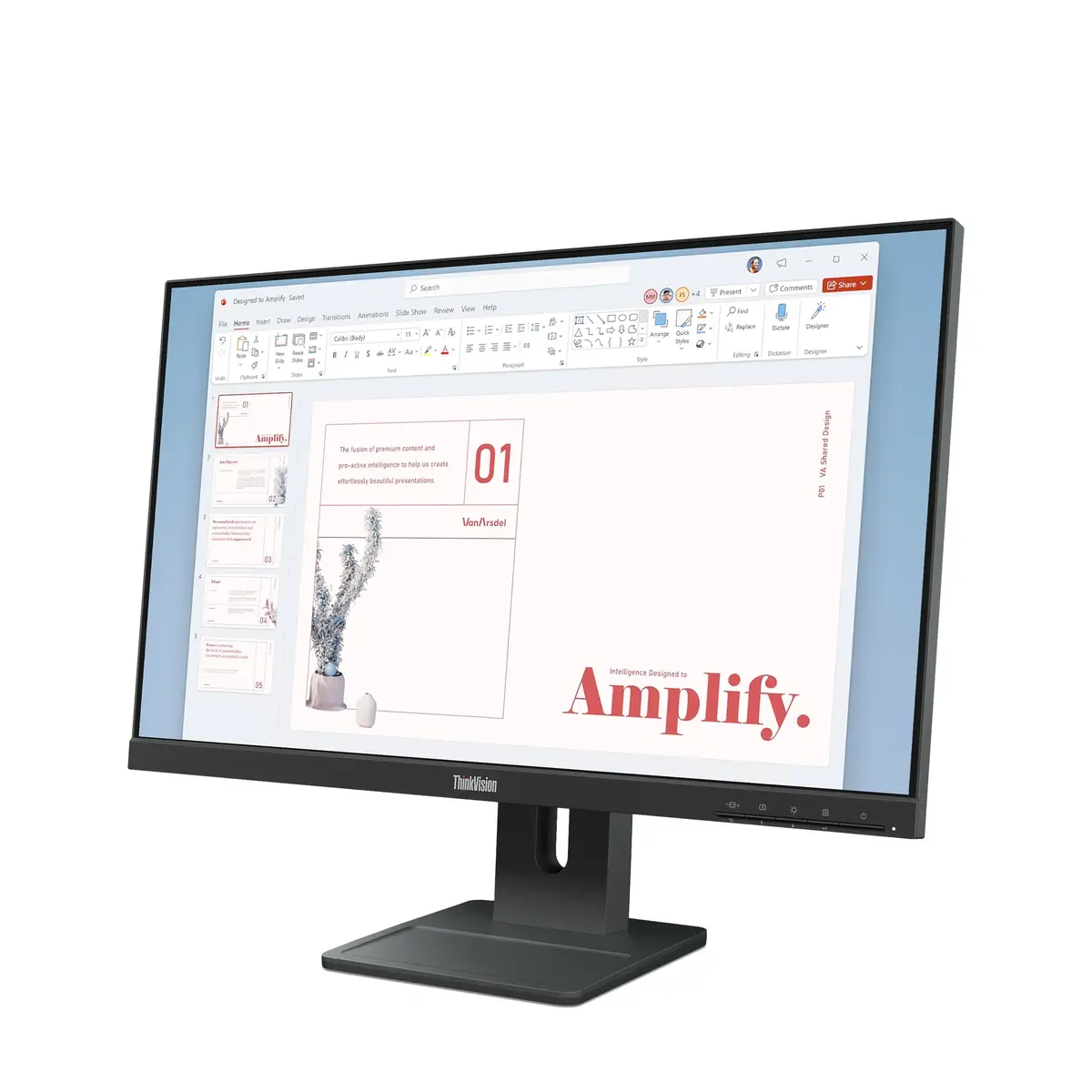Lenovo ThinkVision E24-40 23,8" Full HD монитор Photo 2