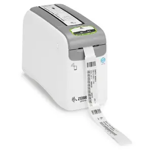 Label printer Zebra ZD510-HC — direct thermal, 300 x 300 DPI, 102 mm/s, wired & wireless (Ethernet, Bluetooth, USB), white