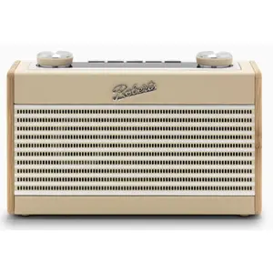 Portable radio Roberts Radio Rambler Uno, DAB/DAB+/FM, AA battery, bamboo & cream finish
