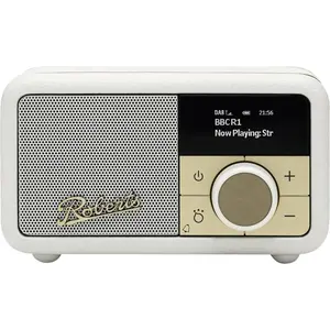 Portable radio Roberts Radio Revival Petite 2 — DAB/DAB+/FM, battery-powered, 3.5 mm jack, grey