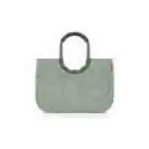 Сумка-тоут Reisenthel loopshopper L — 25 л, 460×250 мм, зелёная, алюминиевая рама