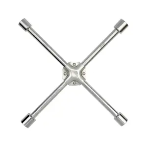 Combination wrench set YATO YT-0800 — 17, 19, 21, 22 mm, chromium‑vanadium steel, metallic finish
