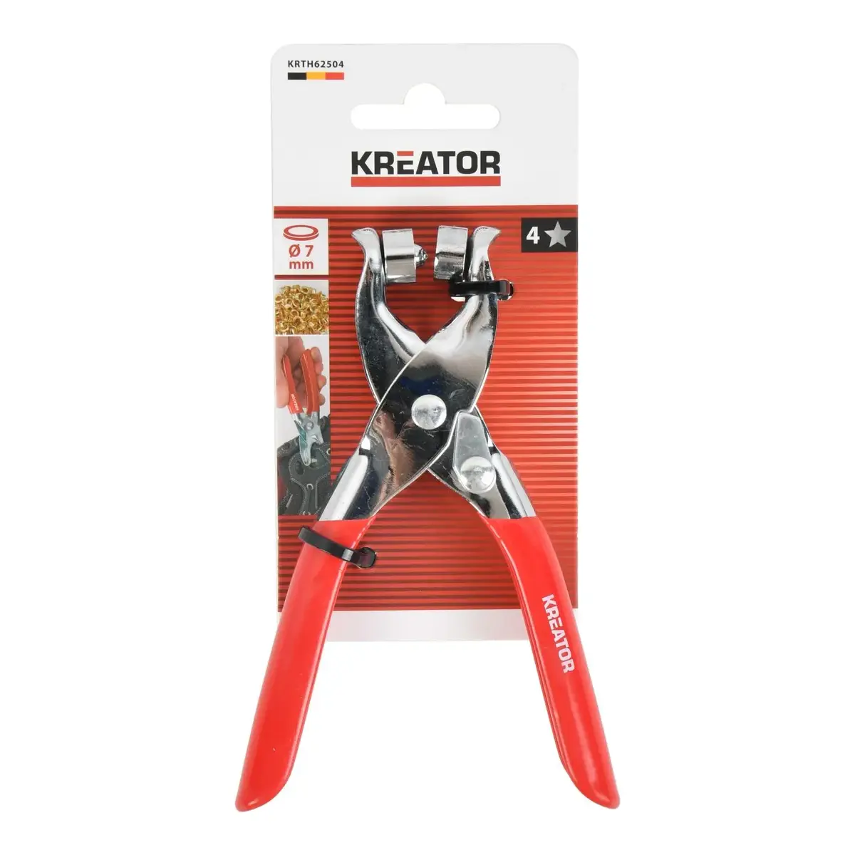 KREATOR KRTH62504 kniedētājs priekš 7 mm, 135 mm Photo 3