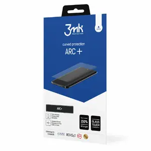 Защитная плёнка 3MK ARC+ FS Fullscreen для Samsung Galaxy S25 Plus — закалённая, полноэкранная