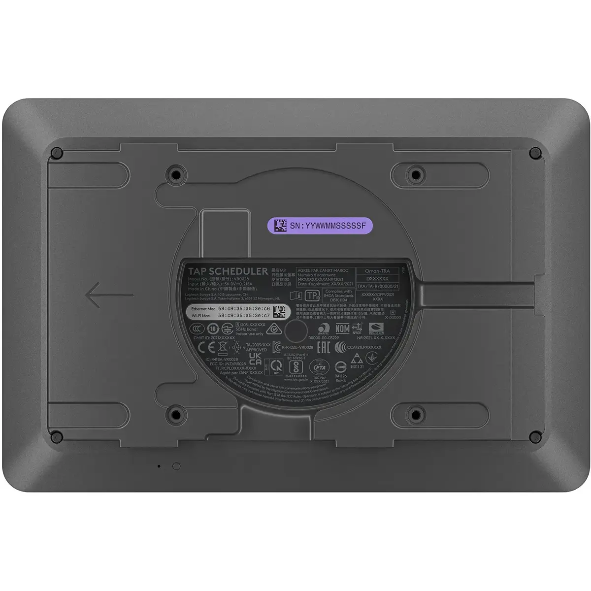 Logitech Tap Scheduler skārienvadības ierīce Photo 2