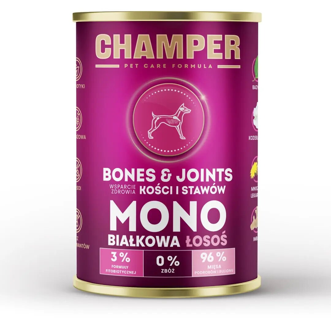 Mitrs barības produkts suņiem CHAMPER BONES&JOINTS
