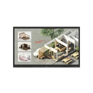 Interactive whiteboard LG CreateBoard Standard 65" (165.1 cm) 4K UHD 3840×2160 Touchscreen VA panel Wi‑Fi 6E 40W+20W