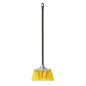 Floor brush with handle York SUNNY GARDEN 120 cm — broom for sweeping floors, long wooden handle