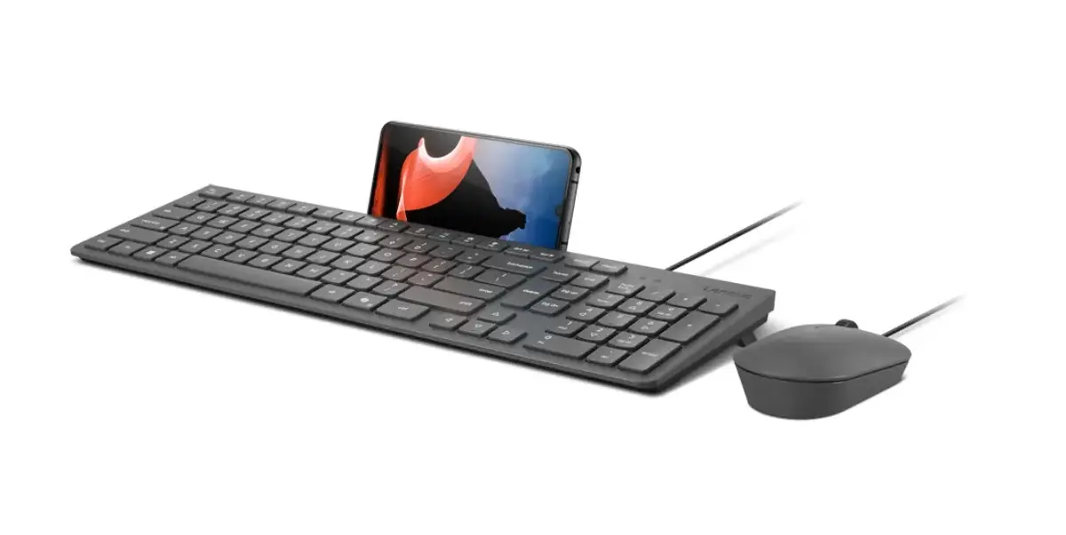Lenovo 310 проводной набор клавиатуры и мыши Photo 2